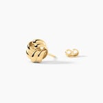 Boucles D'Oreilles Puces Ombeline Argent Dor&eacute; A L'Or 750/1000 - Puces Femme | Marc Orian