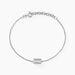 Bracelet Baroque Party Argent Blanc Oxyde De Zirconium - Bracelets chaînes Femme | Marc Orian