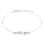 Bracelet Giambattista Argent Blanc Perle De Culture Oxyde De Zirconium - Bracelets fantaisie Femme | Marc Orian