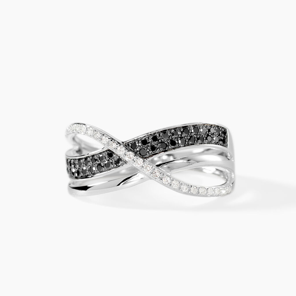 Bague Emilie Or Blanc Diamant - Bagues pierres pr&eacute;cieuses Femme | Marc Orian