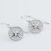 Boucles D'oreilles Pendantes Apollinaris Argent Blanc Oxyde - Pendantes Femme | Marc Orian