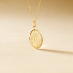 Pendentif Or Jaune Vierge A L'enfant - Bijoux personnalis&eacute;s Famille | Marc Orian