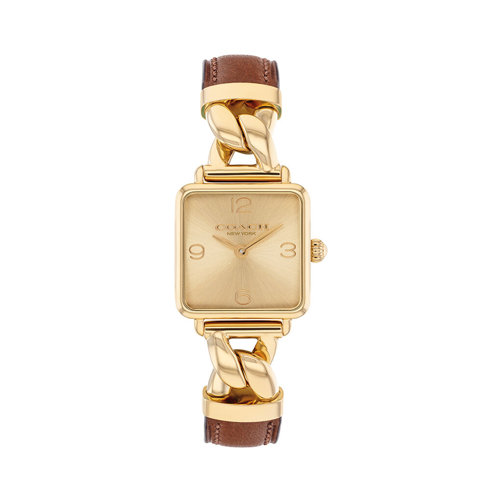 Montre Coach Cass Dor&eacute; - Montres &eacute;tanches Femme | Marc Orian
