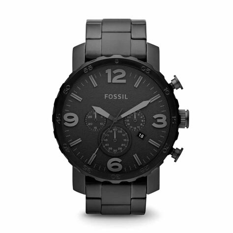 Montre Fossil Nate Noir - Montres classiques Homme | Marc Orian
