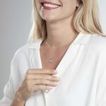 Collier Or Jaune Mair Saphirs Diamants - Colliers avec pierres Femme | Marc Orian