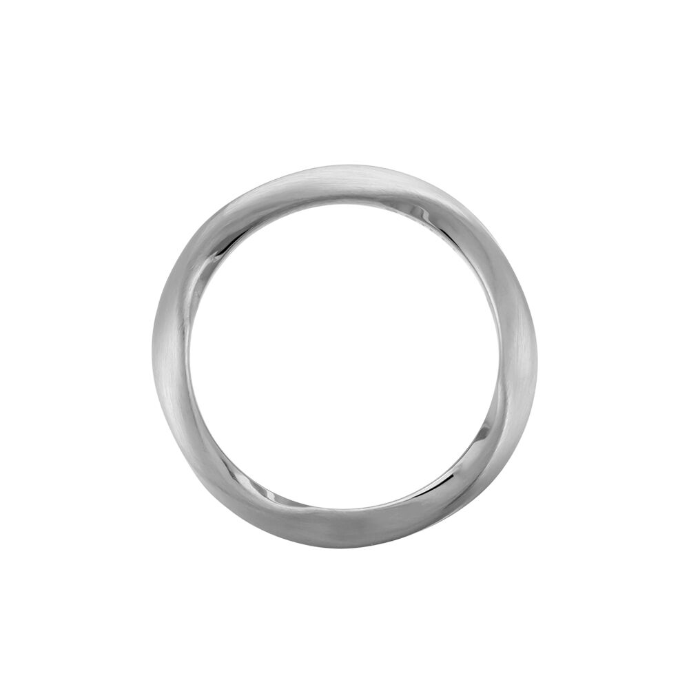 Bague Barclay Acier Blanc - Bagues grosses Homme | Marc Orian