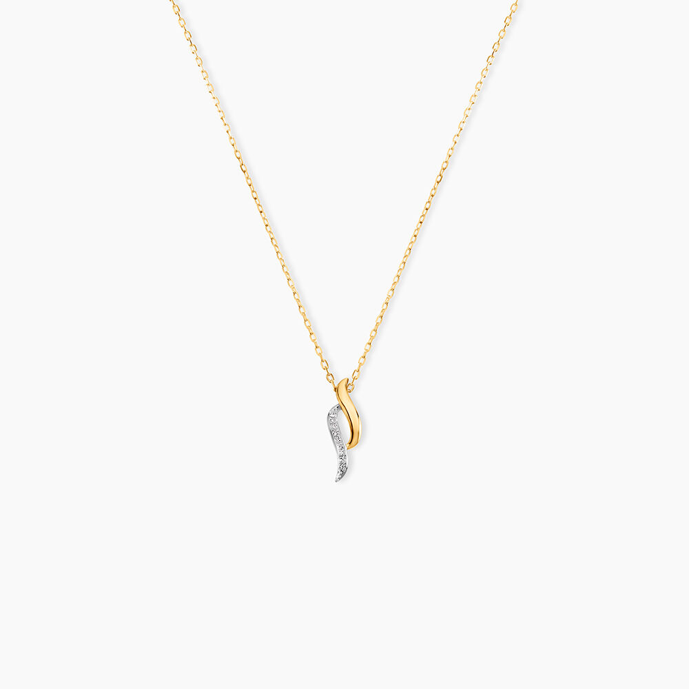 Collier Tylane Or Jaune Diamant - Colliers avec pierres Femme | Marc Orian