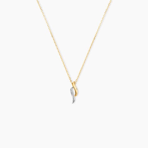 Collier Tylane Or Jaune Diamant - Colliers avec pierres Femme | Marc Orian