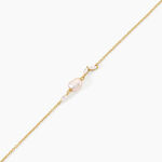 Bracelet Elysia Argent Dor&eacute; A L'Or 750/1000 Perle De Culture Oxyde De Zirconium - Bracelets cha&icirc;nes Femme | Marc Orian