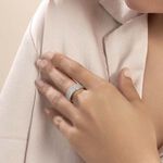 Bague Cecelia Argent Blanc Oxyde De Zirconium - Bagues avec pierre Femme | Marc Orian