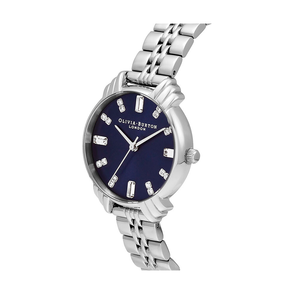 Montre Olivia Burton Art Deco Bleu - Montres &eacute;tanches Femme | Marc Orian