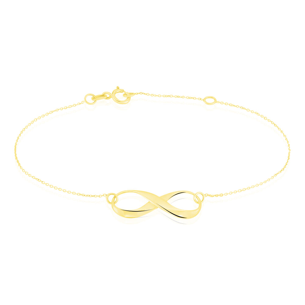Bracelet Infini Huit Or Jaune - Bracelets chaînes Femme | Marc Orian