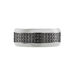 Bague Acier Blanc Tdeg Oxydes De Zirconium - Bijoux fantaisie Homme | Marc Orian