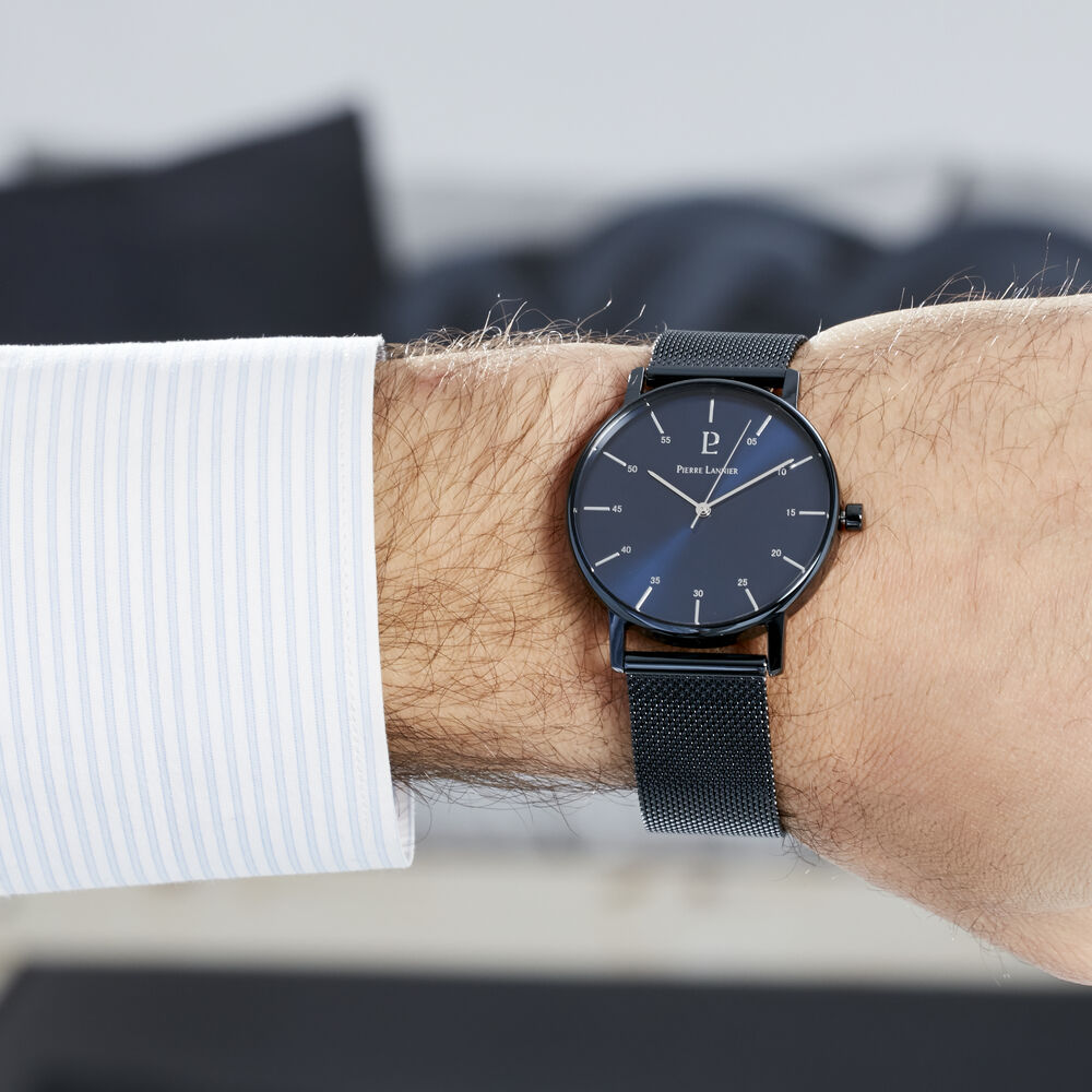 Montre Pierre Lannier Collection Cityline Bleu - Montres étanches Homme | Marc Orian