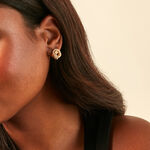Boucles D'Oreilles Puces Gereon Or Jaune - Puces Femme | Marc Orian