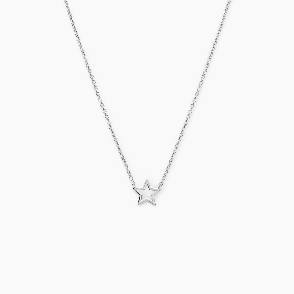 Collier Bess Argent Blanc - Colliers fantaisie Femme | Marc Orian