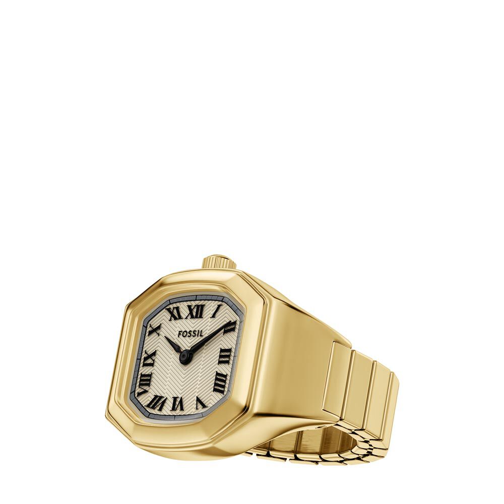 Montre Fossil Harlow Watch Ring Crème - Montres étanches Femme | Marc Orian