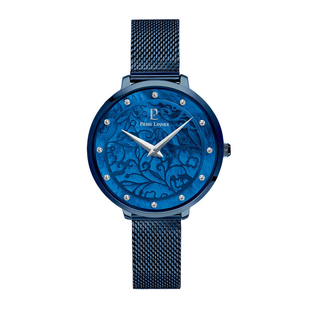 Montre Pierre Lannier Eolia Bleu - Montres étanches Femme | Marc Orian