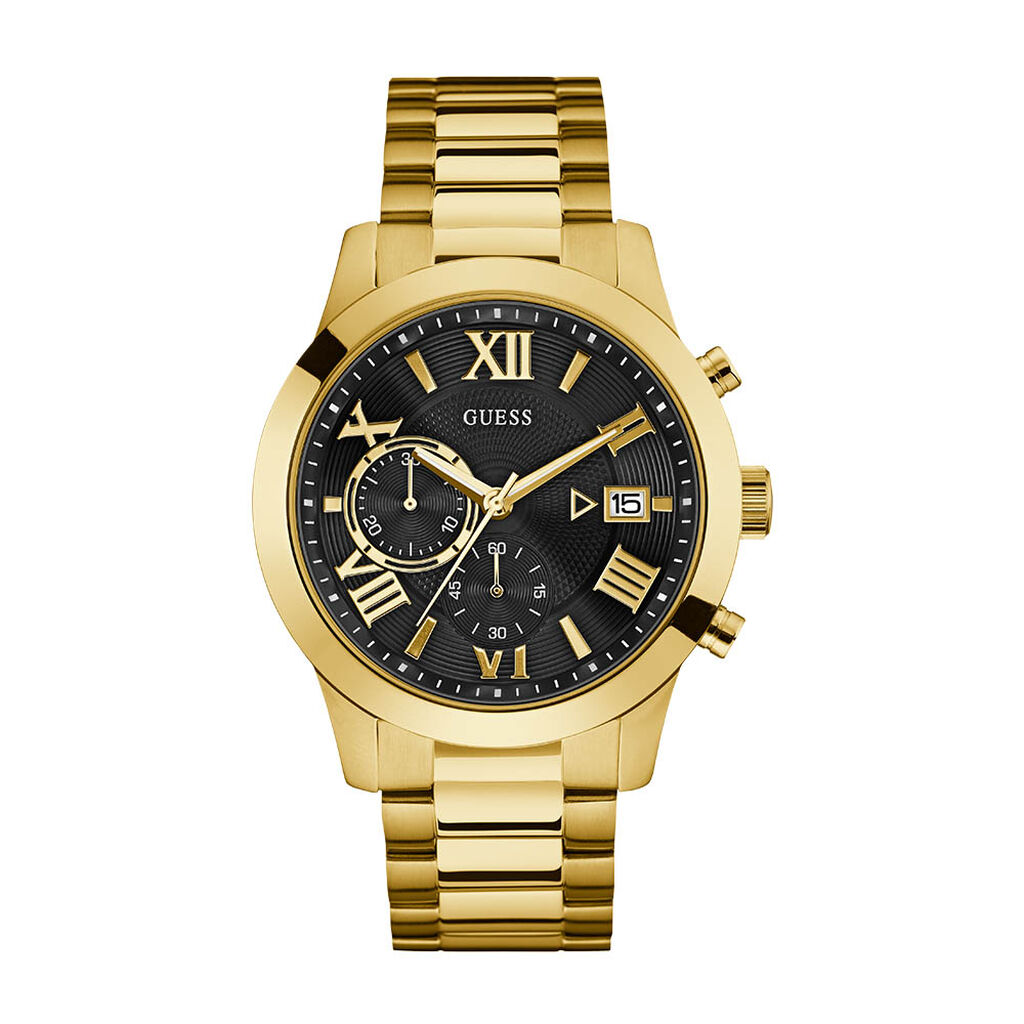Montre Guess Atlas Noir - Montres classiques Homme | Marc Orian