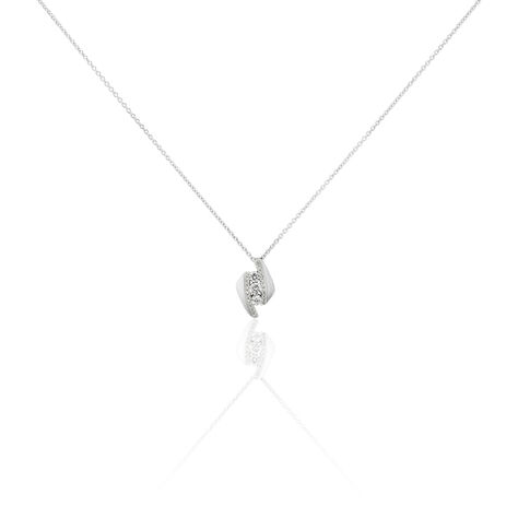 Collier Barbara Or Blanc Diamant - Parure de mariage Femme | Marc Orian