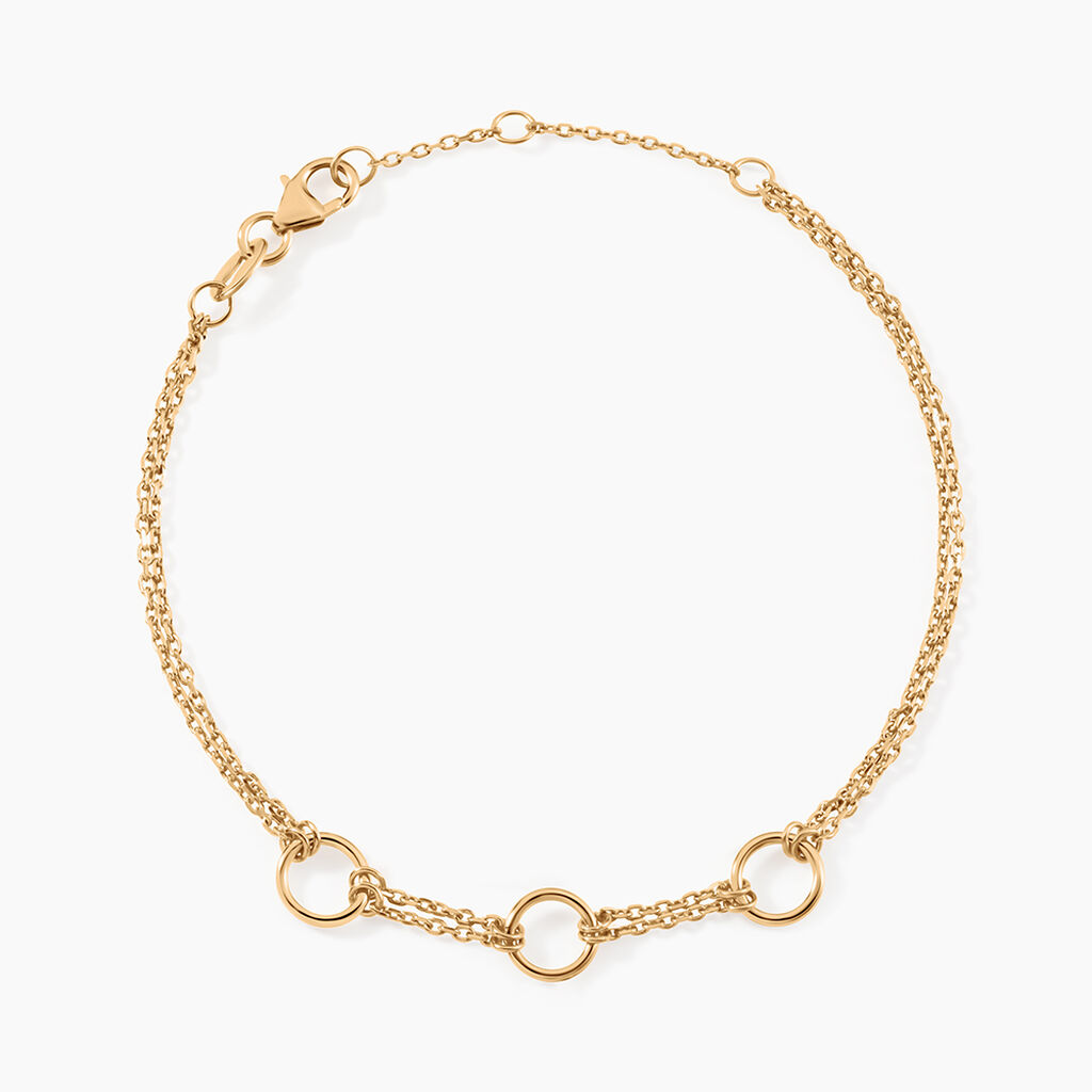 Bracelet Nalla Plaqu&eacute; Or Jaune - Bracelets fantaisie Femme | Marc Orian