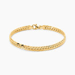 Bracelet Izel Maille Anglaise Or Jaune - Bracelets mailles Femme | Marc Orian