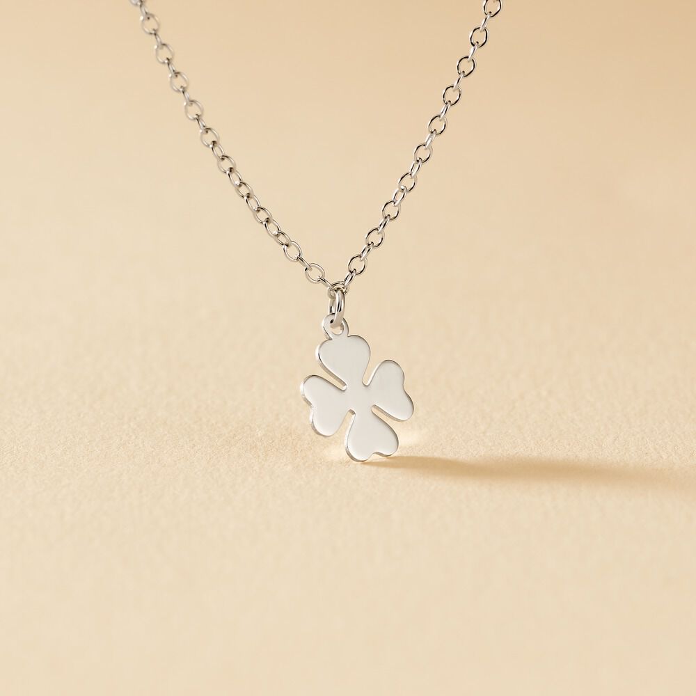 Collier Naomie Argent Blanc - Colliers Femme | Marc Orian