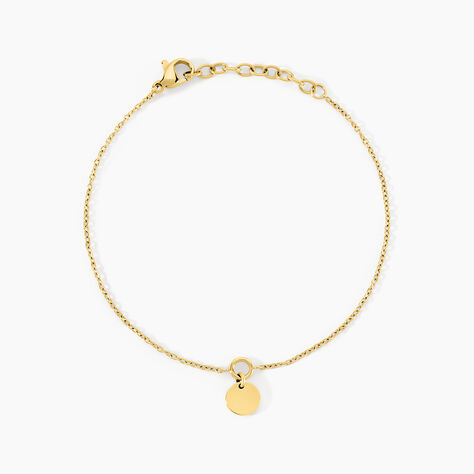 Bracelet Finesse Acier Jaune - Bracelets Medailles Femme | Marc Orian