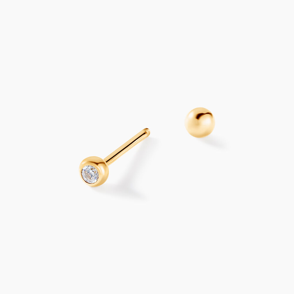 Piercing Elpida Or Jaune Oxyde De Zirconium - Piercings Femme | Marc Orian