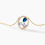 Collier Garden Or Jaune Topaze Am&eacute;thyste - Colliers avec pierres Femme | Marc Orian