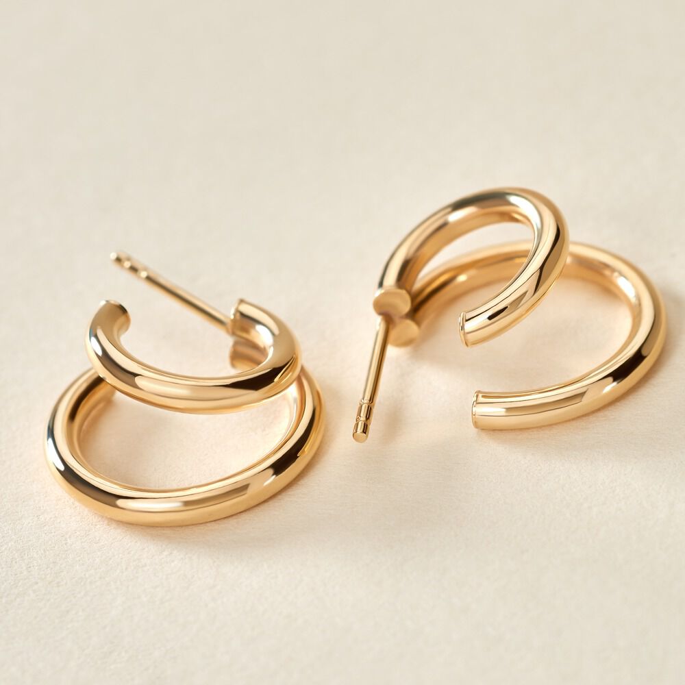 Créoles Kalyan Or Jaune - Créoles Femme | Marc Orian