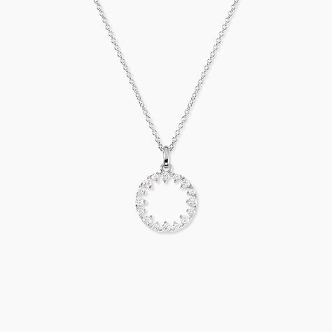 Collier Argent Valero Oxydes De Zirconium - Colliers avec pierres Femme | Marc Orian