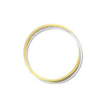 Alliance Double Anneaux Ruban Plat Or Bicolore - Alliances duo Unisex | Marc Orian