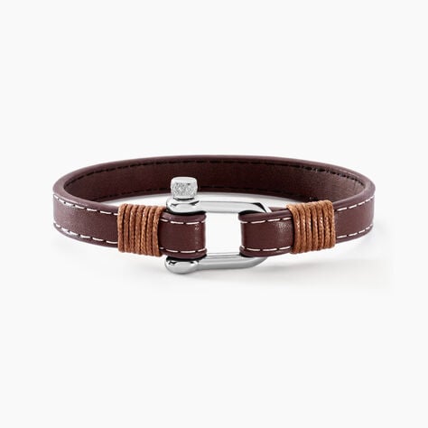 Bracelet Amarelo Acier Blanc - Bracelets cuir Homme | Marc Orian