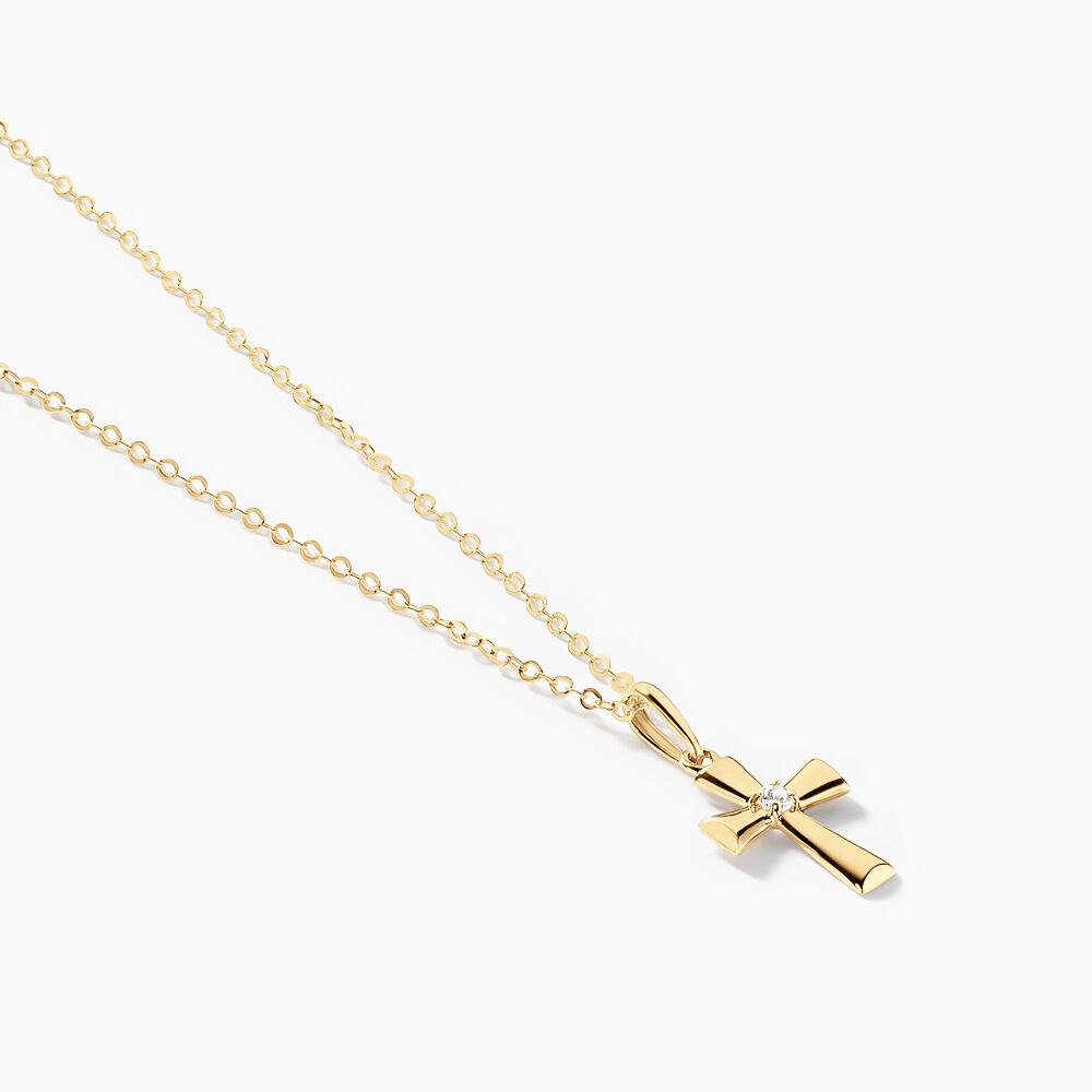 Collier Cobeia Or Jaune Oxyde De Zirconium - Colliers avec pierres Femme | Marc Orian