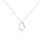 Collier Maritie Argent Blanc Oxyde De Zirconium - Colliers avec pierres Femme | Marc Orian