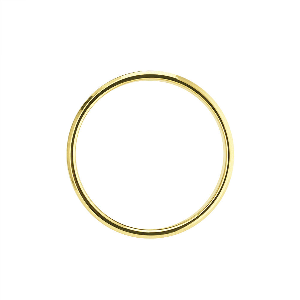 Alliance Loina Ruban Plat Or Bicolore - Alliances classiques Famille | Marc Orian