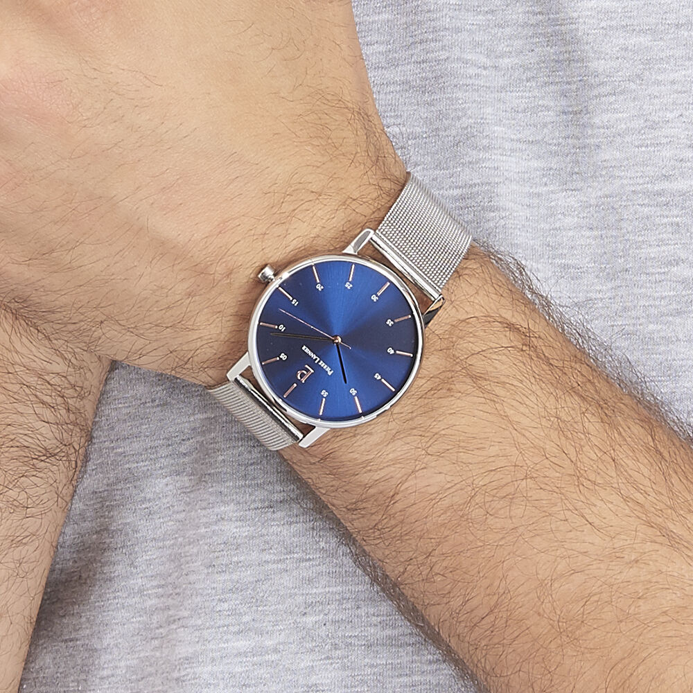 Montre Pierre Lannier Collection Cityline Bleu - HIMHBQB5580 • Marc Orian |  Bijouterie en ligne