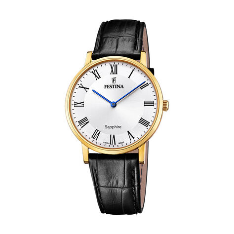 Montre Festina Swiss Made Argenté - Montres classiques Homme | Marc Orian