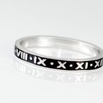 Bague Ilyan Argent Blanc - Bagues Homme | Marc Orian