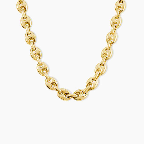 Collier Phebus Him Classique Acier Jaune - Colliers ete Homme | Marc Orian