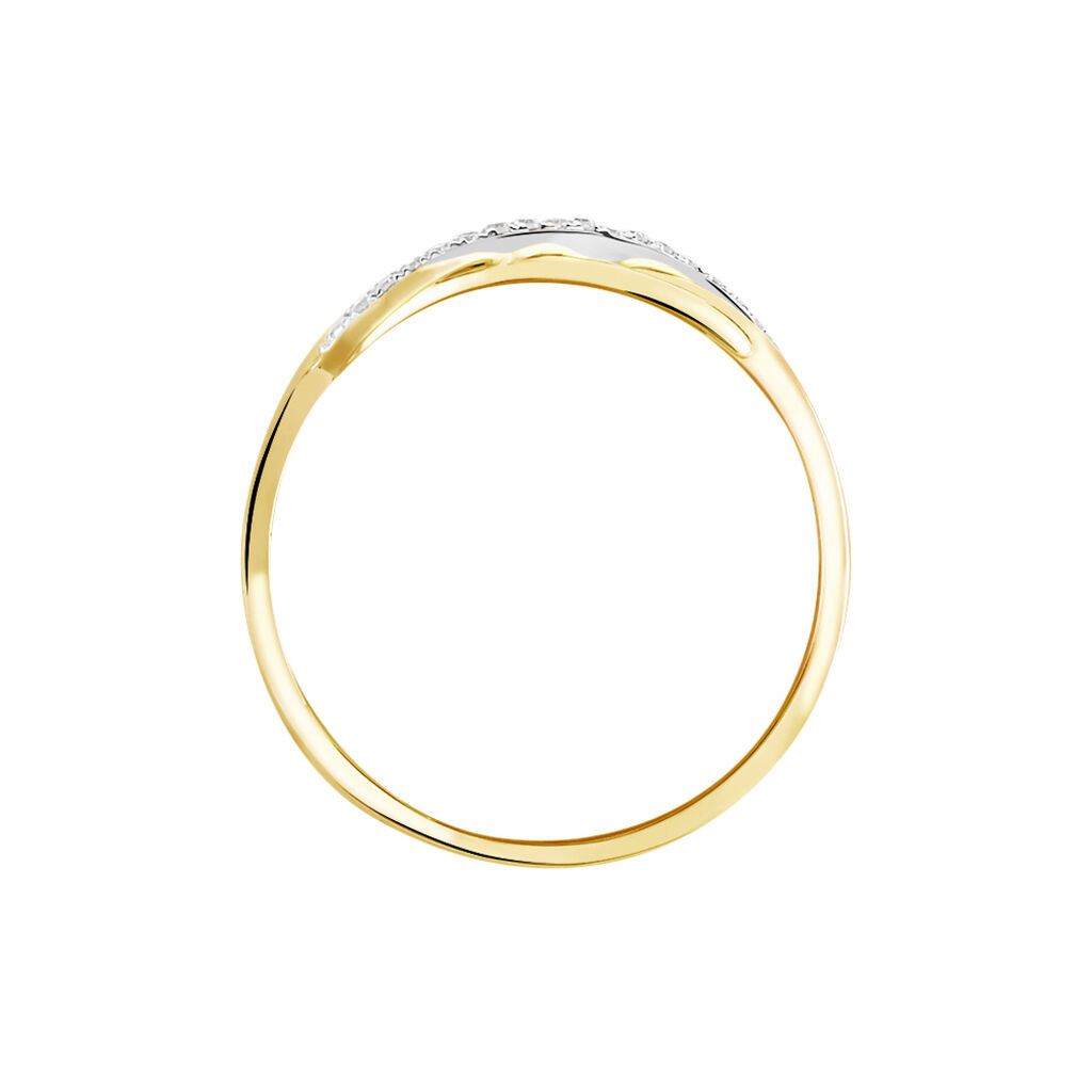 Bague Ester Or Jaune Diamant - Bagues Femme | Marc Orian