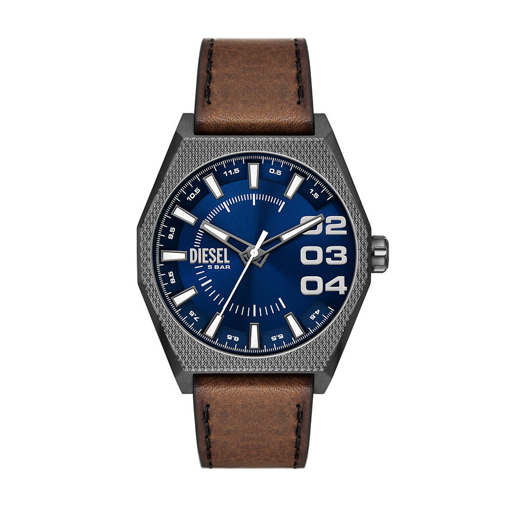 Montre Diesel Scraper Bleu - Montres étanches Homme | Marc Orian