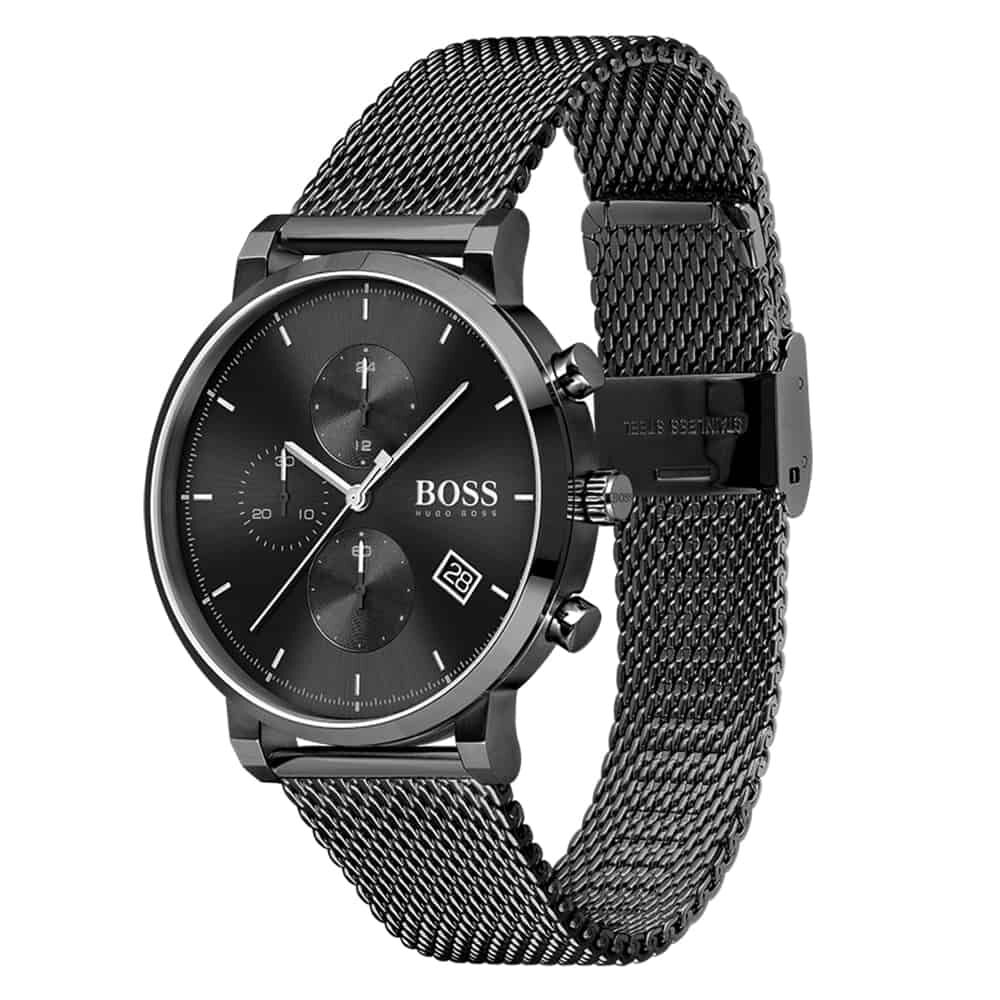 Montre Boss Integrity Noir - Montres étanches Homme | Marc Orian