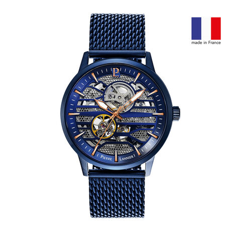 Montre Pierre Lannier Impact Bleu - Montres automatique Homme | Marc Orian