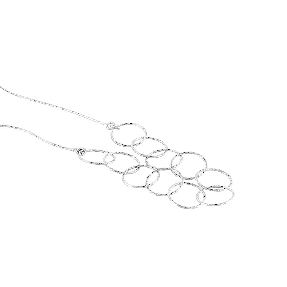 Collier Bulle Argent Blanc - Colliers Femme | Marc Orian