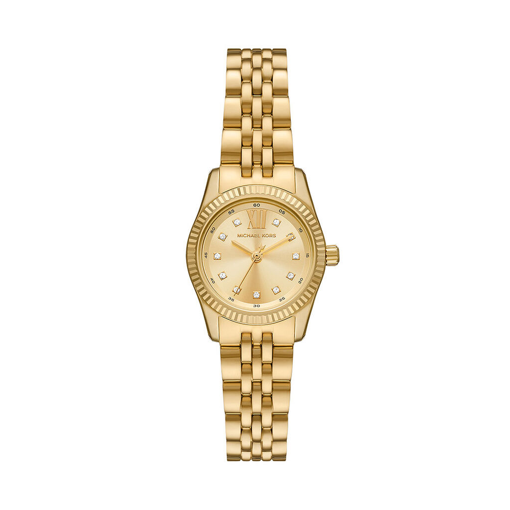 Montre Michael Kors Petite Lexington Dor&eacute; - Montres &eacute;tanches Femme | Marc Orian