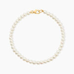 Bracelet Macy Or Jaune Perle De Culture - Bracelets cha&icirc;nes Femme | Marc Orian