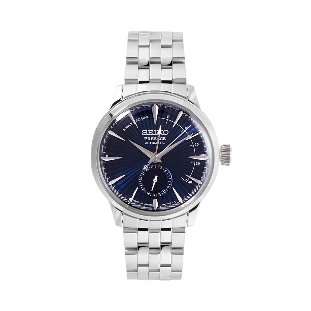 Montre Seiko Presage Bleu Foncé - Montres automatiques Homme | Marc Orian