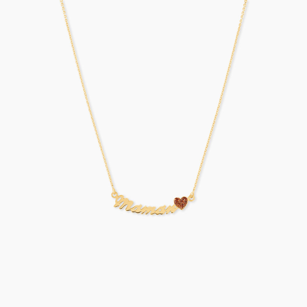 Collier Jenna Or Jaune - Colliers maman Femme | Marc Orian